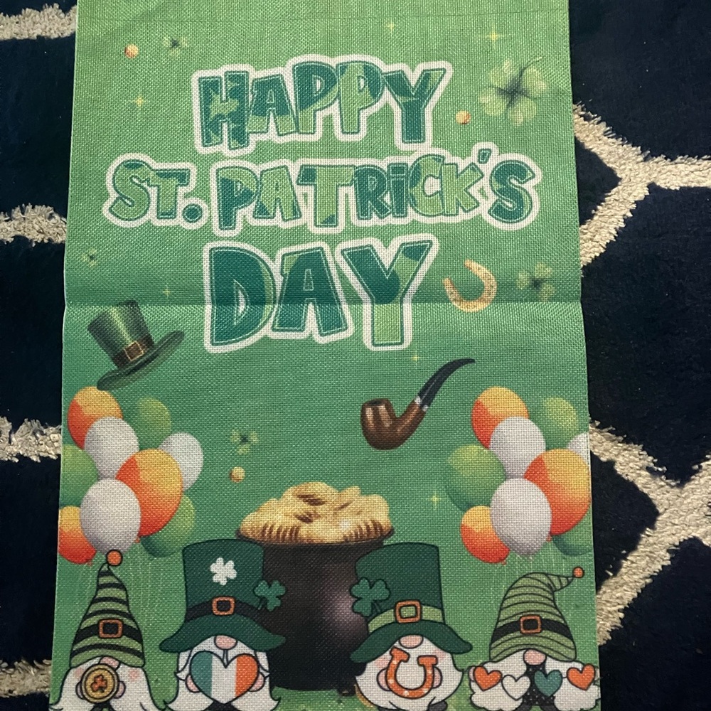 St. Patrick's Day Decorative Flag
